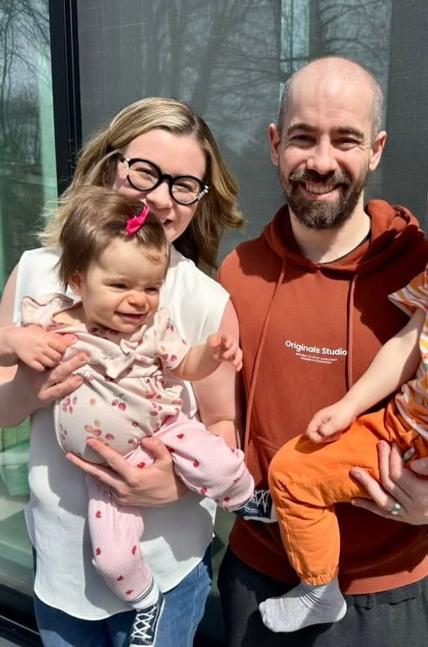Dr. Alexis Cournoyer with his family